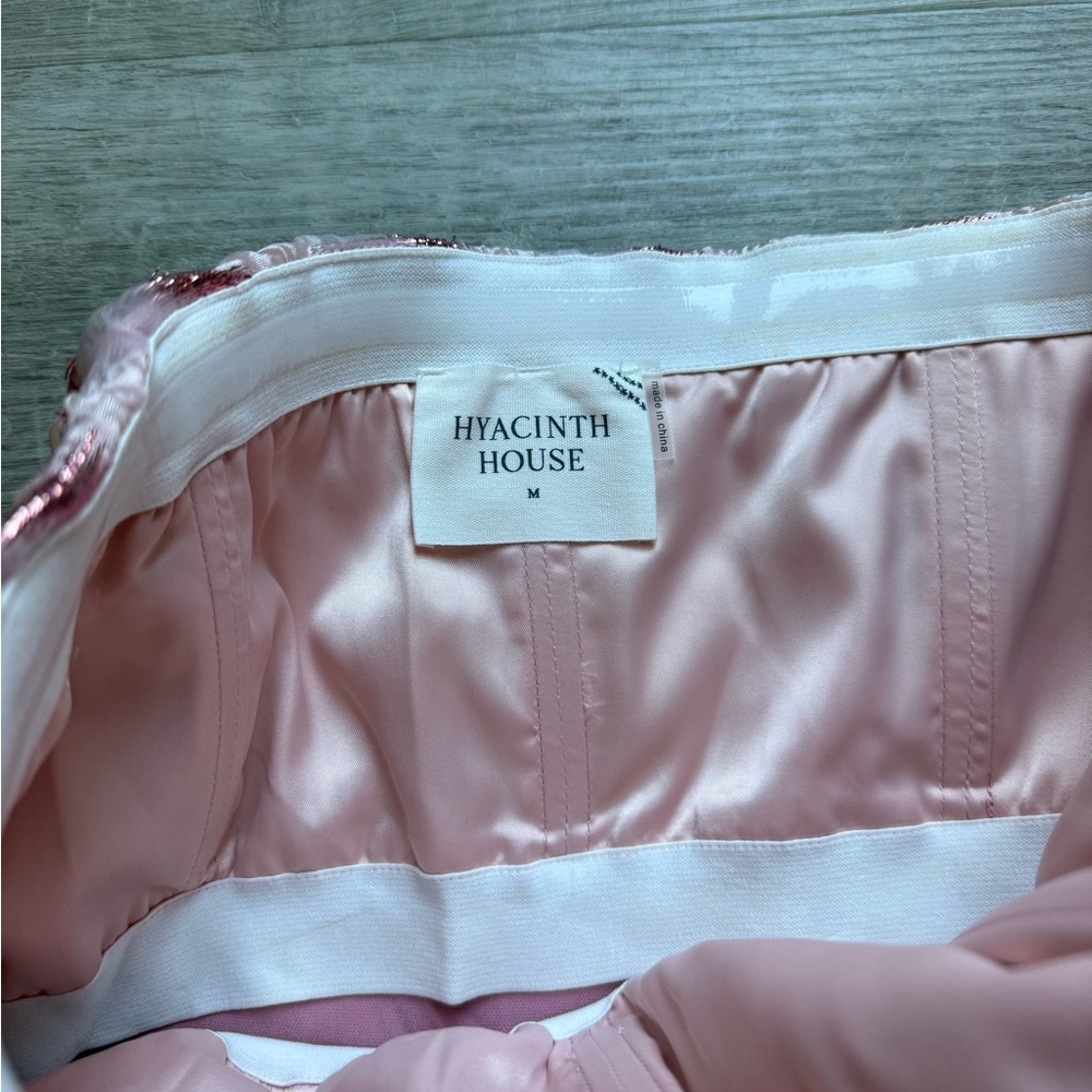 Tuckernuck Pink Strapless Sequin Midi Dress - Picture 4 of 12